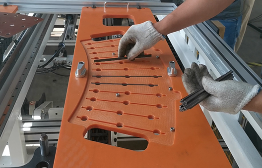 定子通風槽板焊接視頻