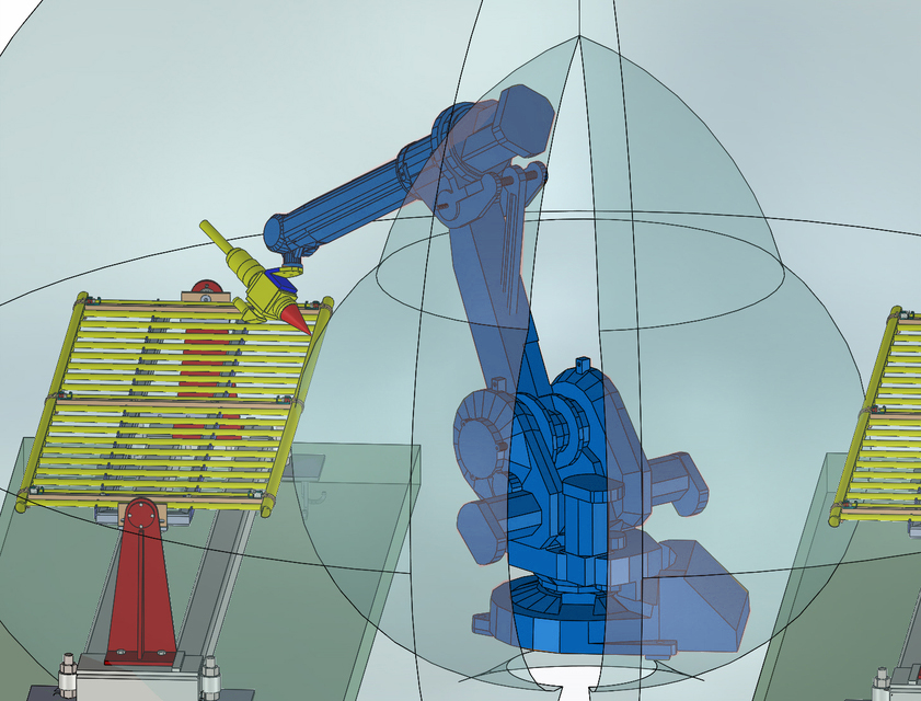 激光焊機(jī)器人工作站 激光焊機(jī)器人工作站